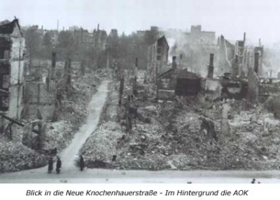 Blick in die Neue Knochenhauerstraße