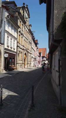Straßenschlucht